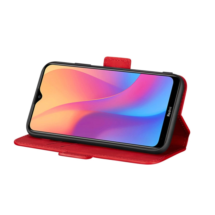 For Xiaomi Redmi 8A Retro Frosted Oil Side Horizontal Flip Case with Holder & Card Slots