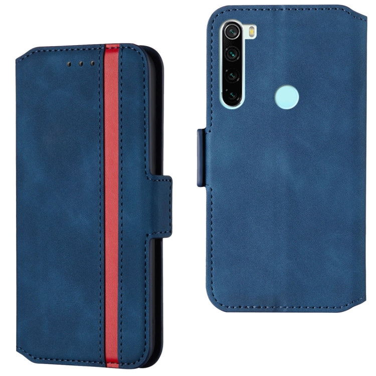 For Xiaomi Redmi Note 8 Retro Frosted Oil Side Horizontal Flip Case with Holder & Card Slots