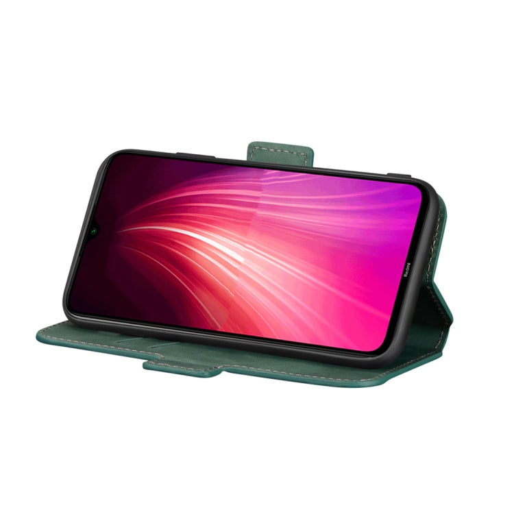 For Xiaomi Redmi Note 8 Retro Frosted Oil Side Horizontal Flip Case with Holder & Card Slots