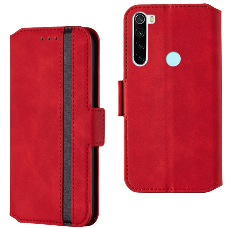 For Xiaomi Redmi Note 8 Retro Frosted Oil Side Horizontal Flip Case with Holder & Card Slots