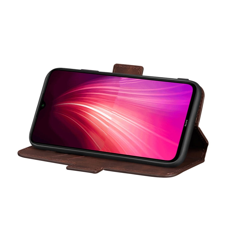 For Xiaomi Redmi Note 8 Retro Frosted Oil Side Horizontal Flip Case with Holder & Card Slots