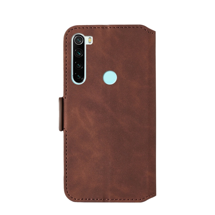 For Xiaomi Redmi Note 8 Retro Frosted Oil Side Horizontal Flip Case with Holder & Card Slots