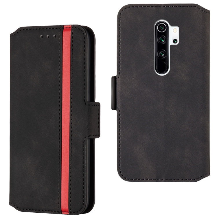 For Xiaomi Redmi Note 8 Pro Retro Frosted Oil Side Horizontal Flip Case with Holder & Card Slots