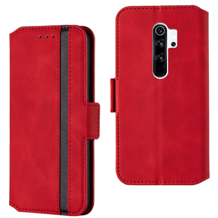 For Xiaomi Redmi Note 8 Pro Retro Frosted Oil Side Horizontal Flip Case with Holder & Card Slots