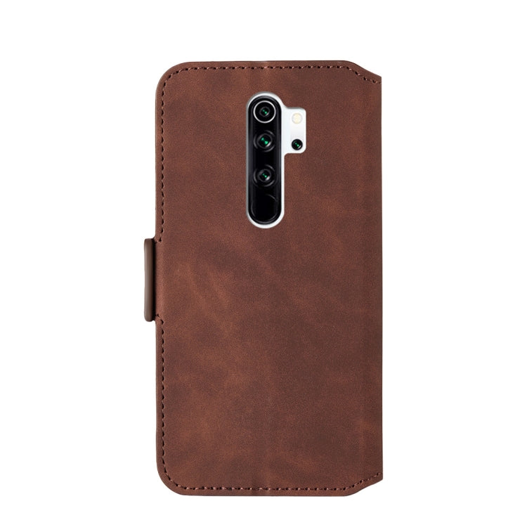 For Xiaomi Redmi Note 8 Pro Retro Frosted Oil Side Horizontal Flip Case with Holder & Card Slots