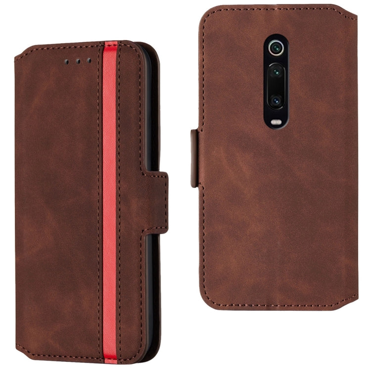 For Xiaomi Redmi K20 / K20 Pro Retro Frosted Oil Side Horizontal Flip Case with Holder & Card Slots