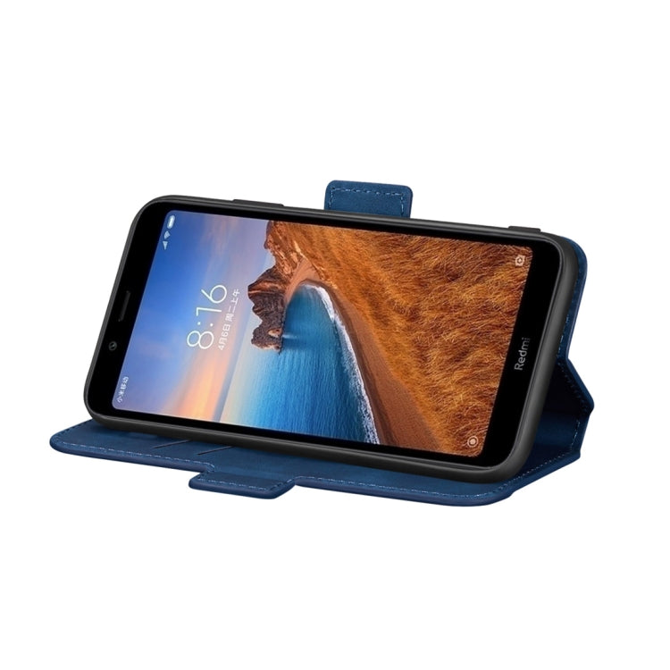 For Xiaomi Redmi 7A Retro Frosted Oil Side Horizontal Flip Case with Holder & Card Slots