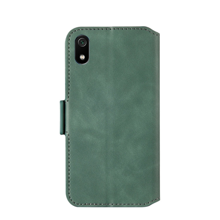 For Xiaomi Redmi 7A Retro Frosted Oil Side Horizontal Flip Case with Holder & Card Slots