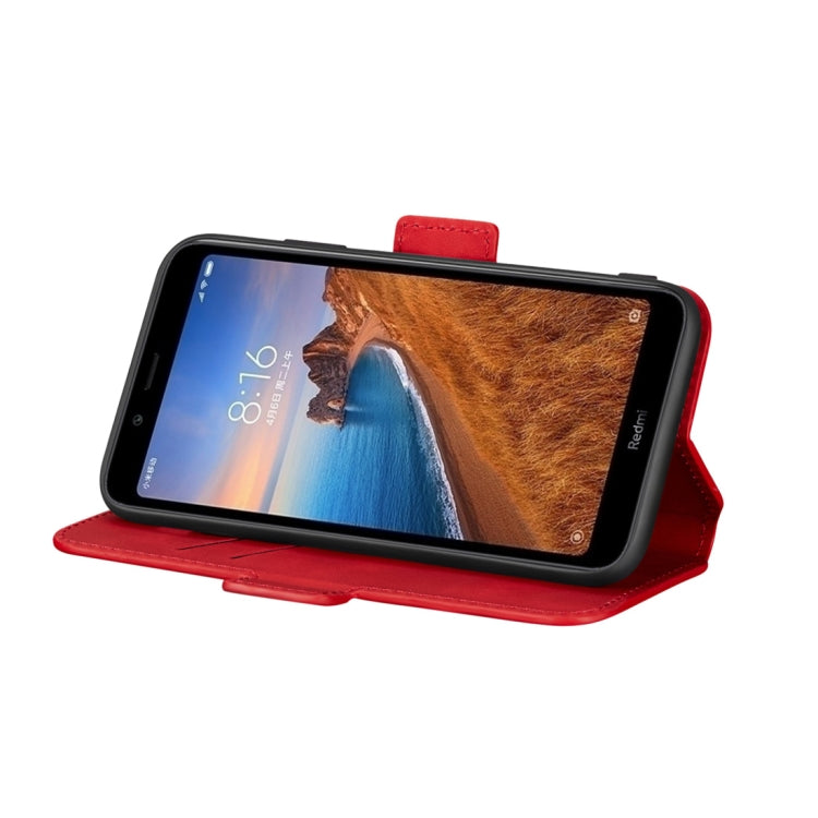 For Xiaomi Redmi 7A Retro Frosted Oil Side Horizontal Flip Case with Holder & Card Slots