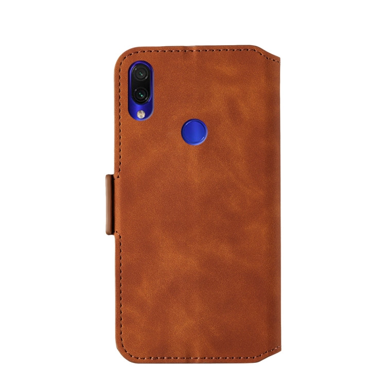 For Xiaomi Redmi Note 7 Pro Retro Frosted Oil Side Horizontal Flip Case with Holder & Card Slots