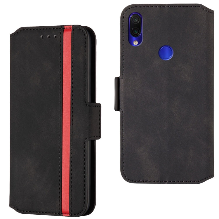 For Xiaomi Redmi Note 7 Pro Retro Frosted Oil Side Horizontal Flip Case with Holder & Card Slots