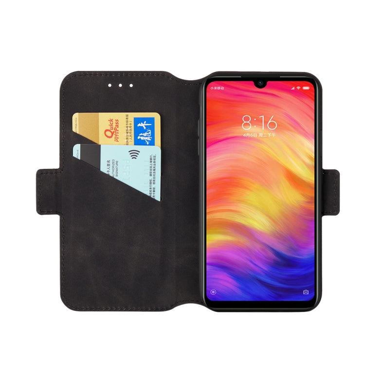 For Xiaomi Redmi Note 7 Pro Retro Frosted Oil Side Horizontal Flip Case with Holder & Card Slots