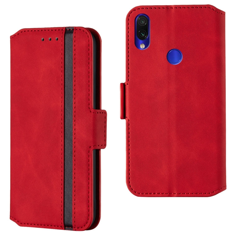 For Xiaomi Redmi Note 7 Pro Retro Frosted Oil Side Horizontal Flip Case with Holder & Card Slots