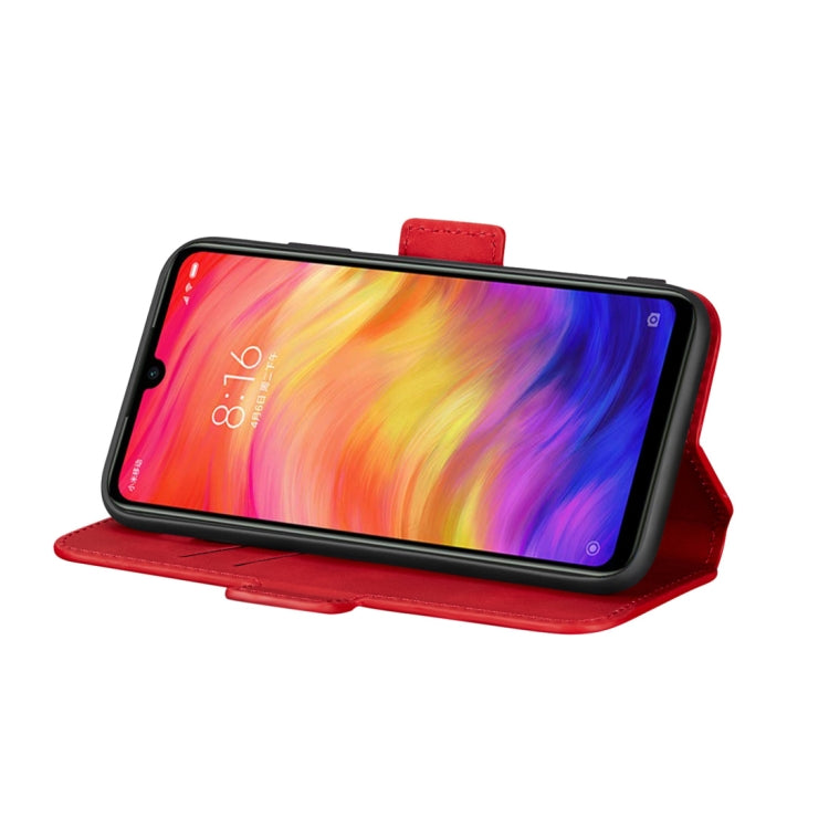 For Xiaomi Redmi Note 7 Pro Retro Frosted Oil Side Horizontal Flip Case with Holder & Card Slots
