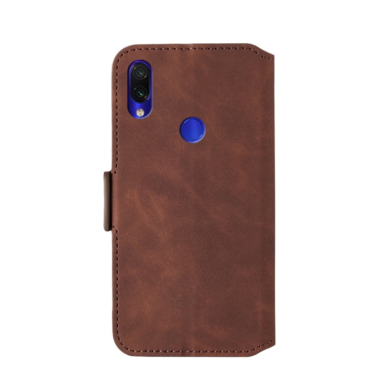 For Xiaomi Redmi Note 7 Pro Retro Frosted Oil Side Horizontal Flip Case with Holder & Card Slots