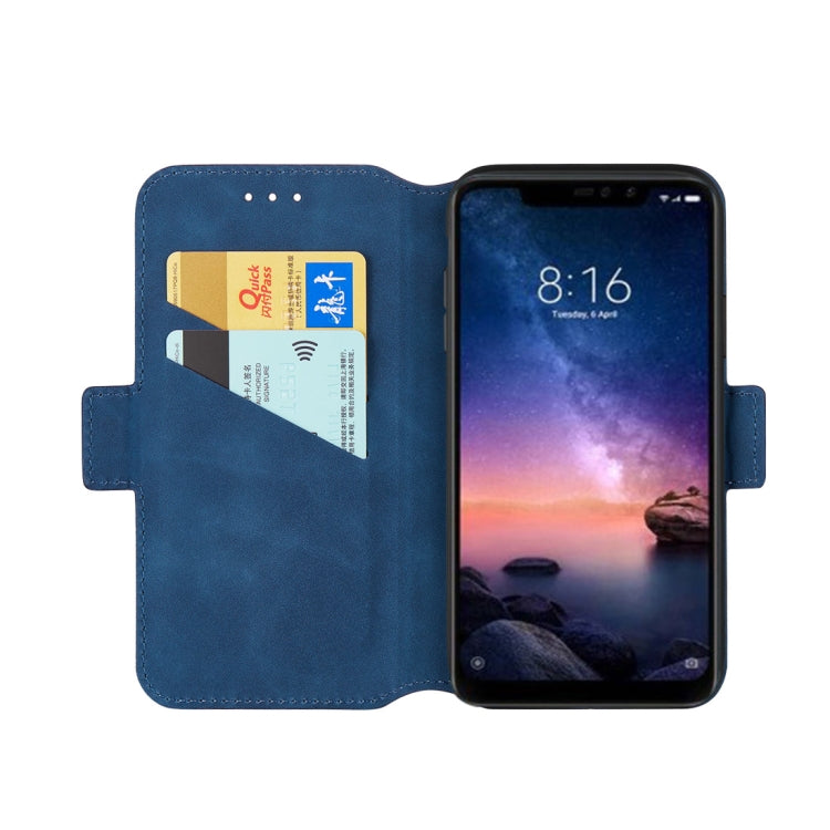 For Xiaomi Mi A2 Lite / Redmi 6 Pro Retro Frosted Oil Side Horizontal Flip Case with Holder & Card Slots