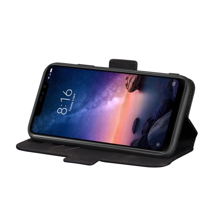 For Xiaomi Mi A2 Lite / Redmi 6 Pro Retro Frosted Oil Side Horizontal Flip Case with Holder & Card Slots