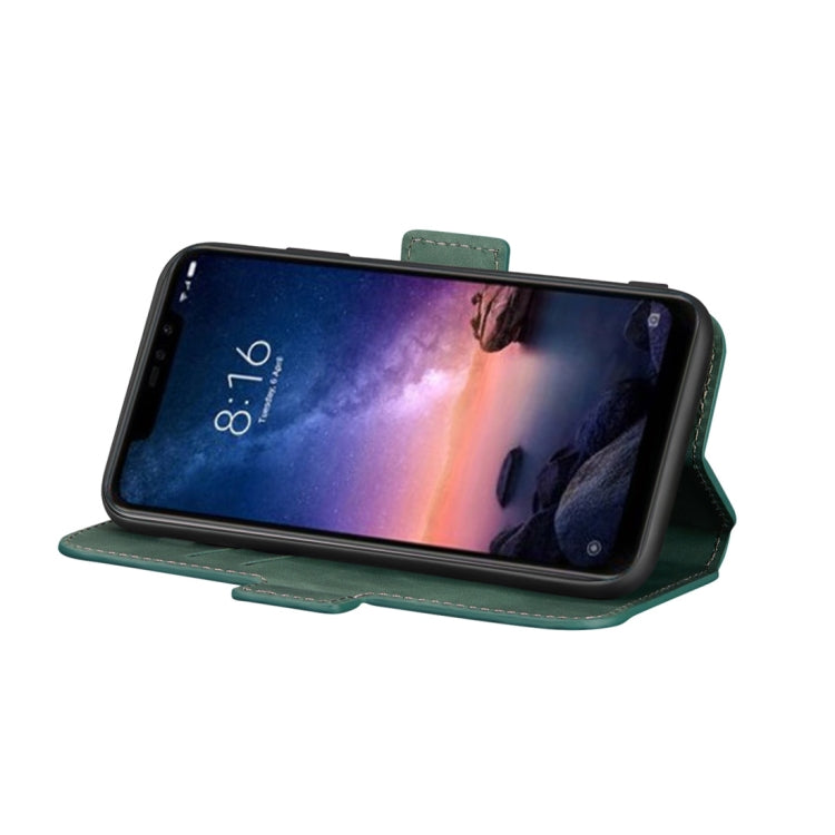 For Xiaomi Mi A2 Lite / Redmi 6 Pro Retro Frosted Oil Side Horizontal Flip Case with Holder & Card Slots