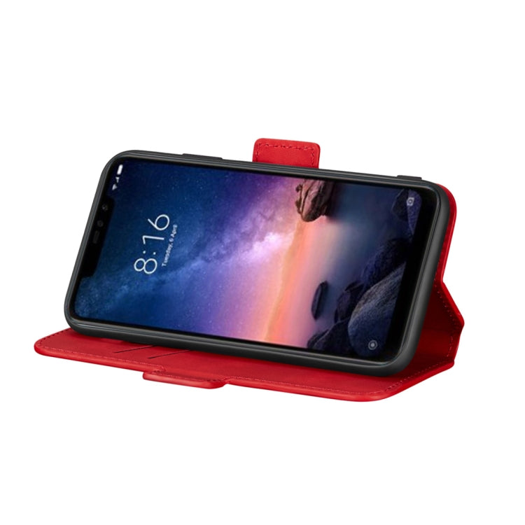 For Xiaomi Mi A2 Lite / Redmi 6 Pro Retro Frosted Oil Side Horizontal Flip Case with Holder & Card Slots