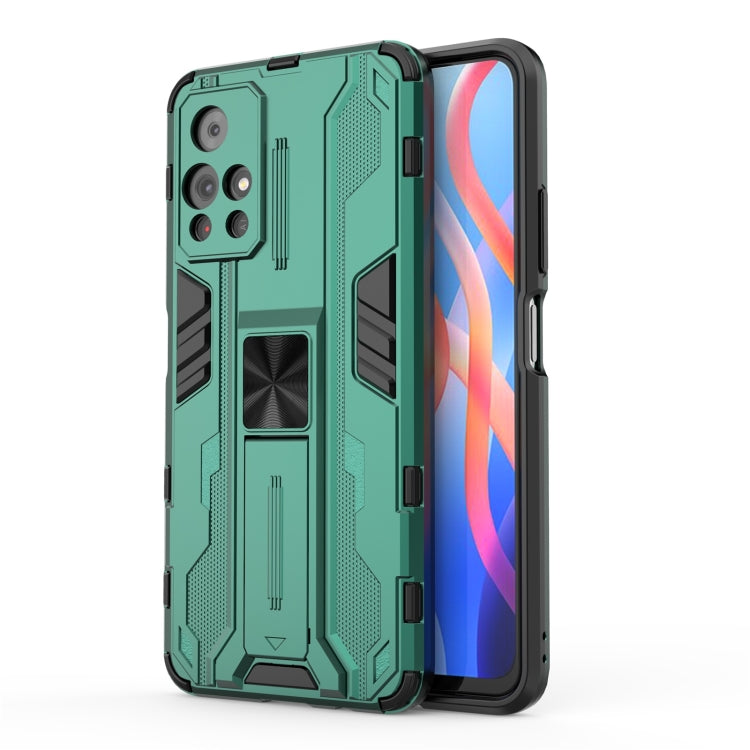 For Xiaomi Redmi Note 11 5G Supersonic PC + TPU Shock-proof Phone Case with Holder