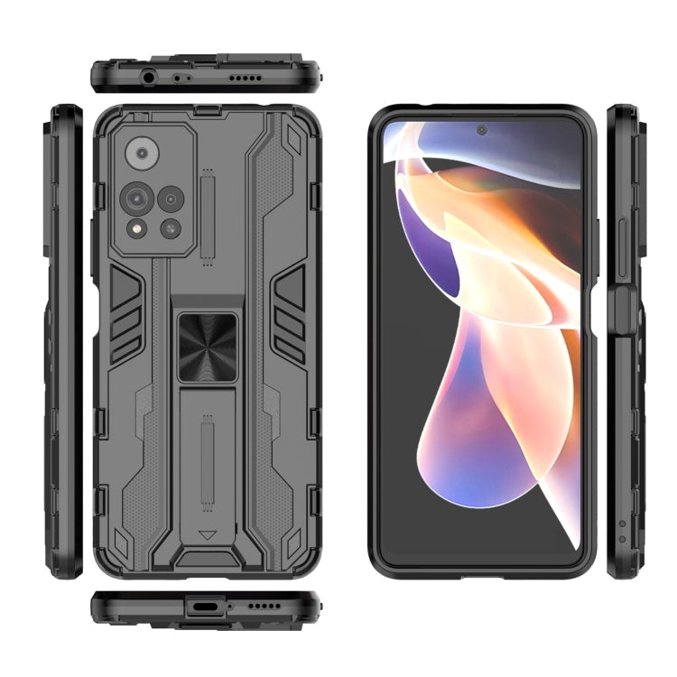 For Xiaomi Redmi Note 11 Pro Supersonic PC + TPU Shock-proof Phone Case with Holder