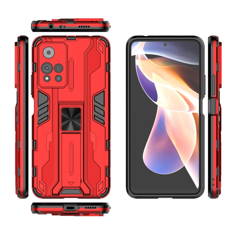 For Xiaomi Redmi Note 11 Pro Supersonic PC + TPU Shock-proof Phone Case with Holder