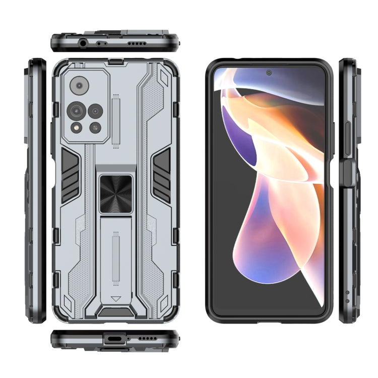 For Xiaomi Redmi Note 11 Pro Supersonic PC + TPU Shock-proof Phone Case with Holder