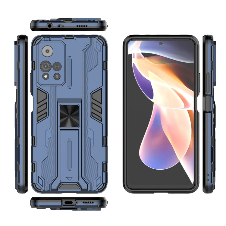 For Xiaomi Redmi Note 11 Pro Supersonic PC + TPU Shock-proof Phone Case with Holder