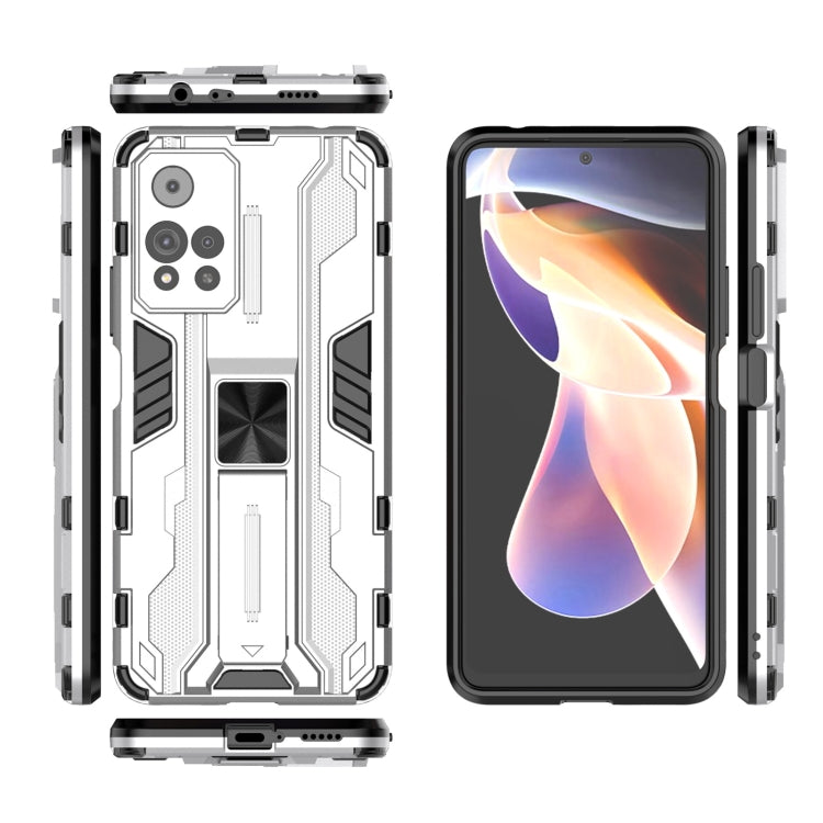 For Xiaomi Redmi Note 11 Pro Supersonic PC + TPU Shock-proof Phone Case with Holder