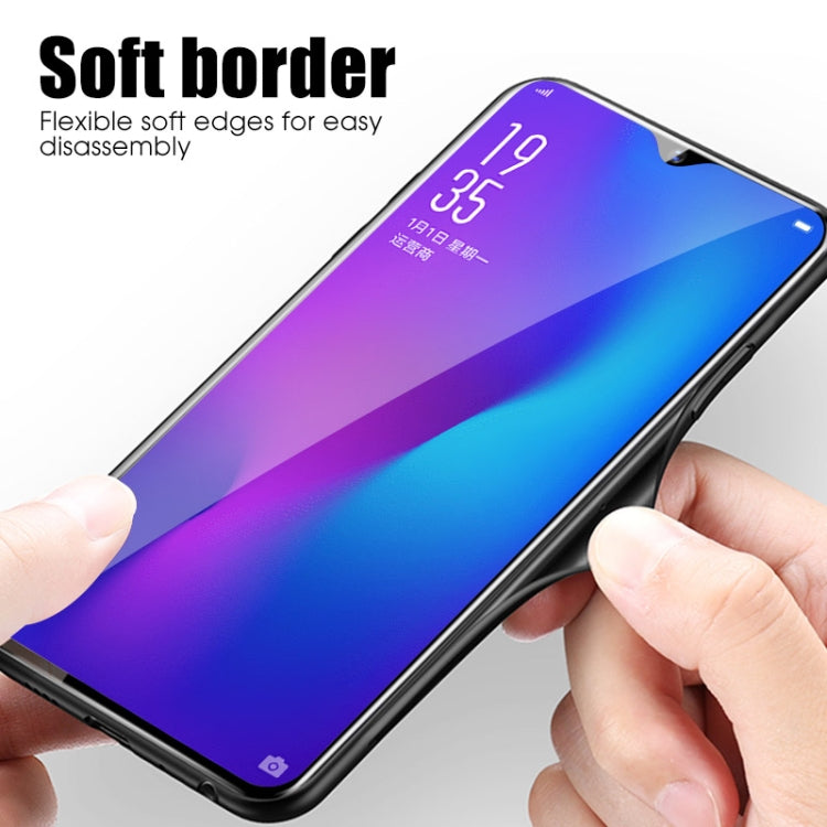 For OPPO R17 Gradient Color Glass Case