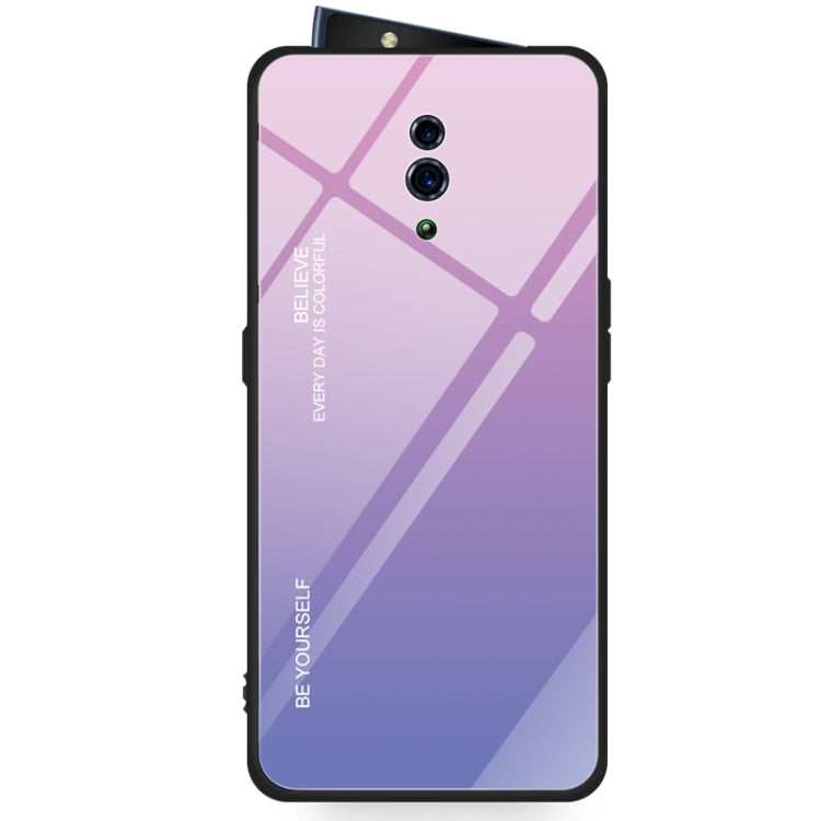 For OPPO Reno Gradient Color Glass Case
