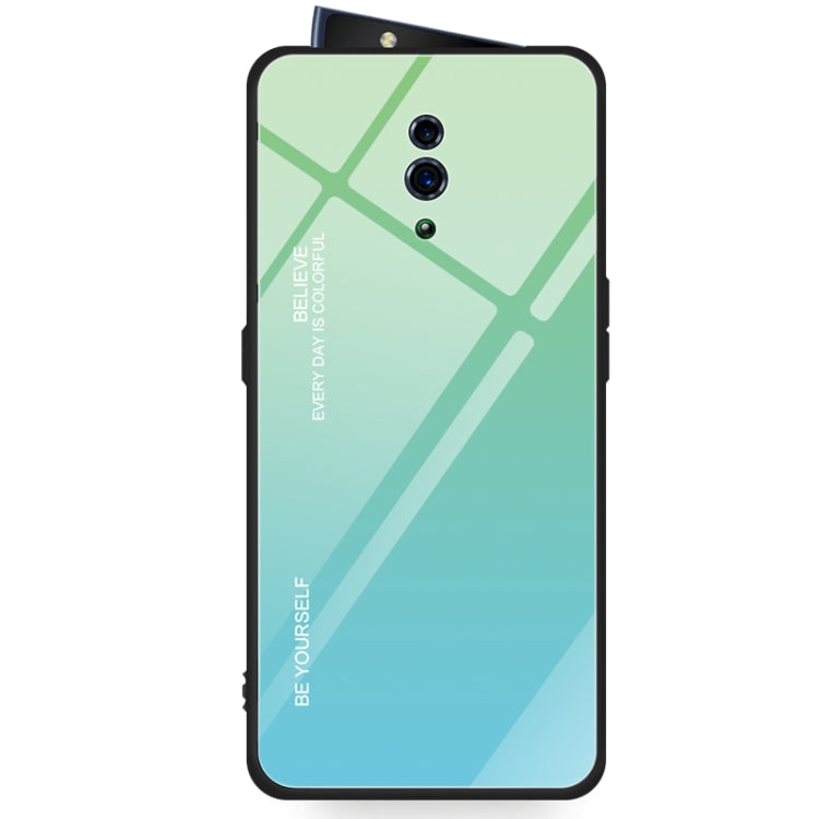 For OPPO Reno Gradient Color Glass Case