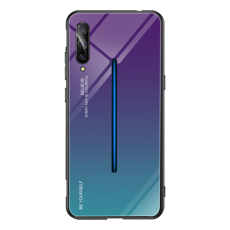 For Vivo IQOO Gradient Color Glass Case