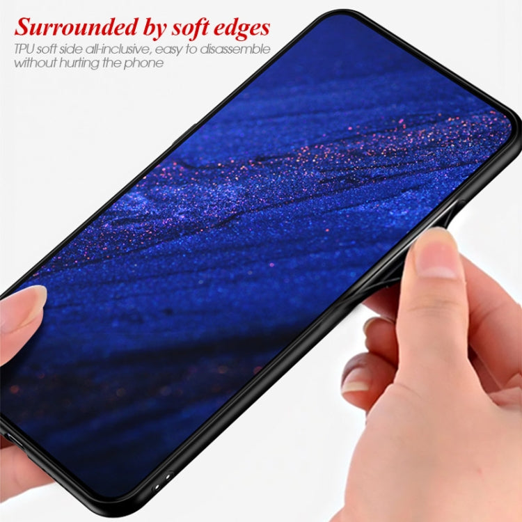 For VIVO X27 Gradient Color Glass Case