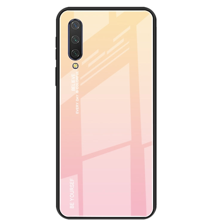 For Xiaomi Mi CC9 Gradient Color Glass Case