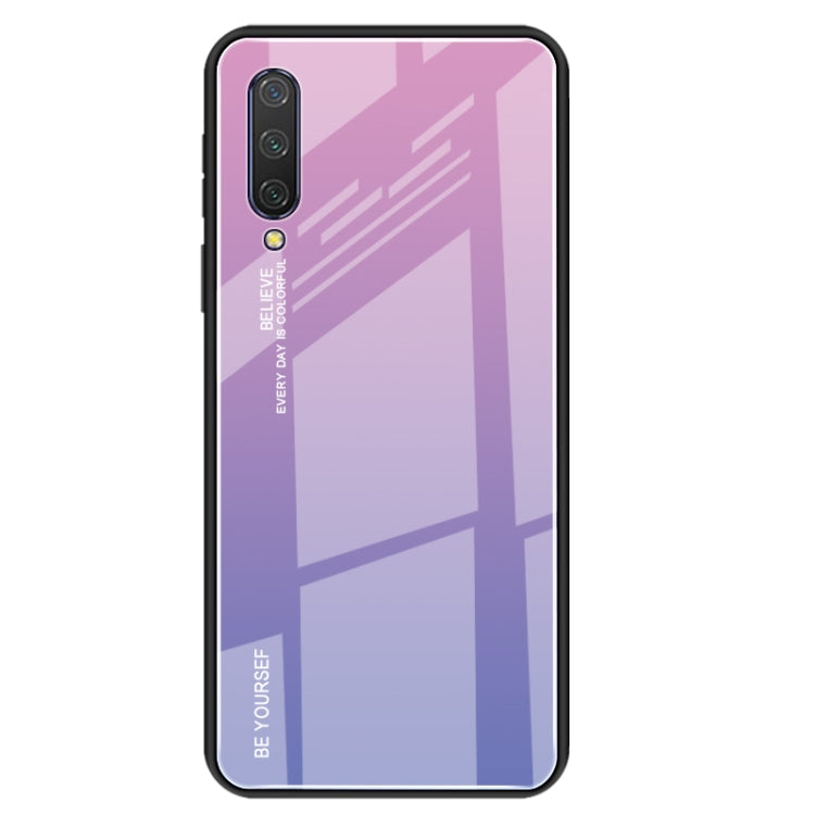 For Xiaomi Mi CC9 Gradient Color Glass Case