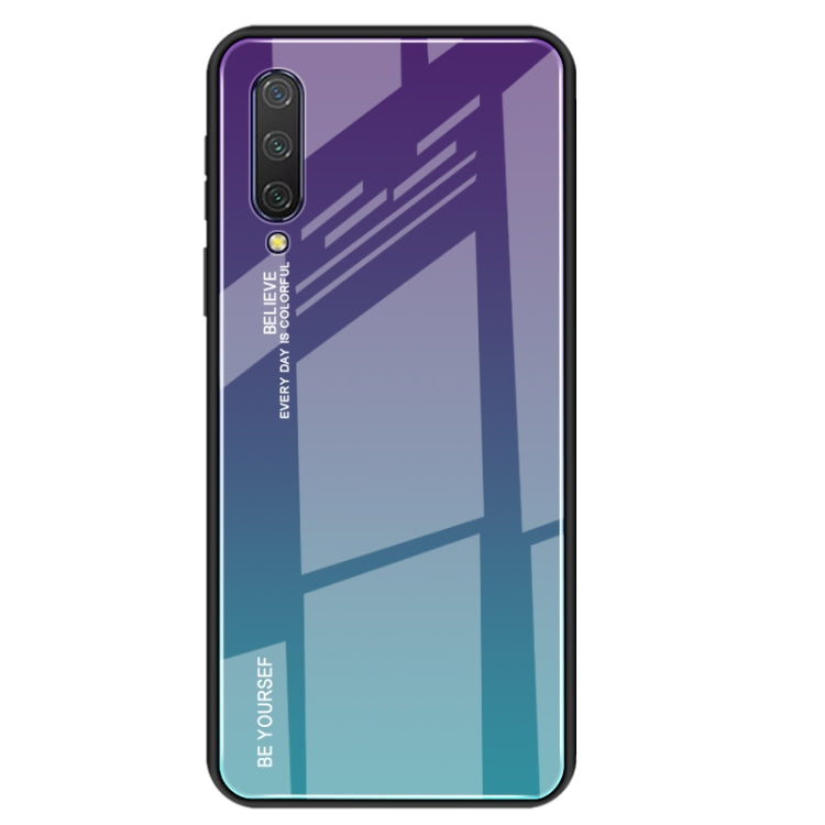 For Xiaomi Mi CC9 Gradient Color Glass Case