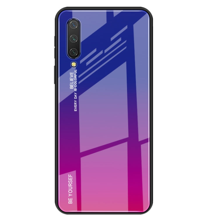 For Xiaomi Mi CC9 Gradient Color Glass Case