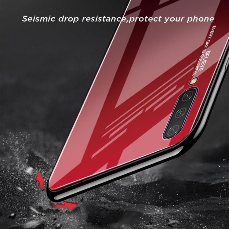 For Xiaomi Mi CC9 Gradient Color Glass Case