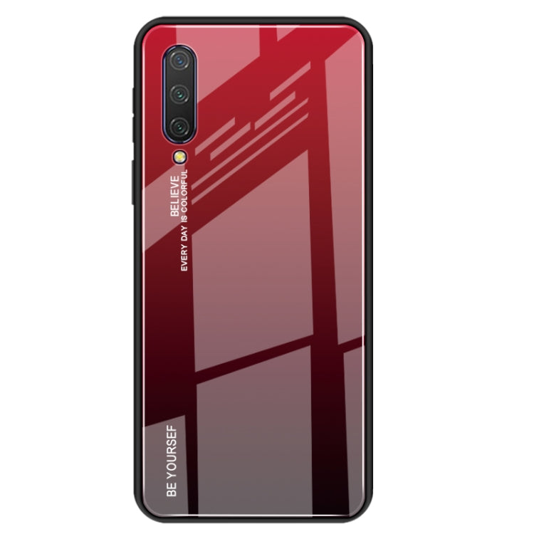 For Xiaomi Mi CC9 Gradient Color Glass Case