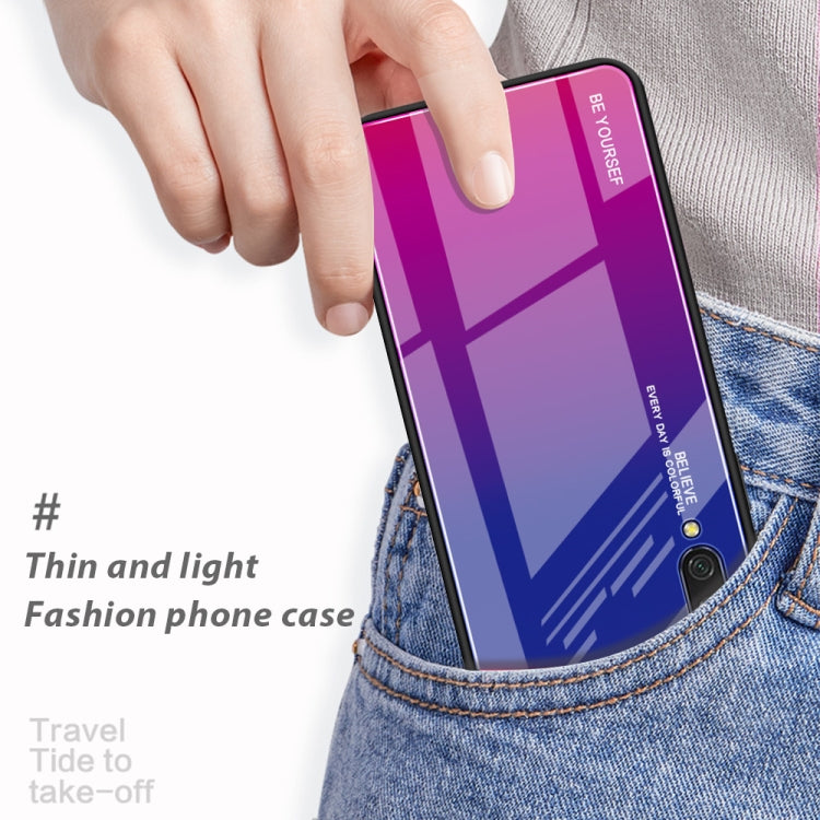 For Xiaomi Mi CC9 Gradient Color Glass Case