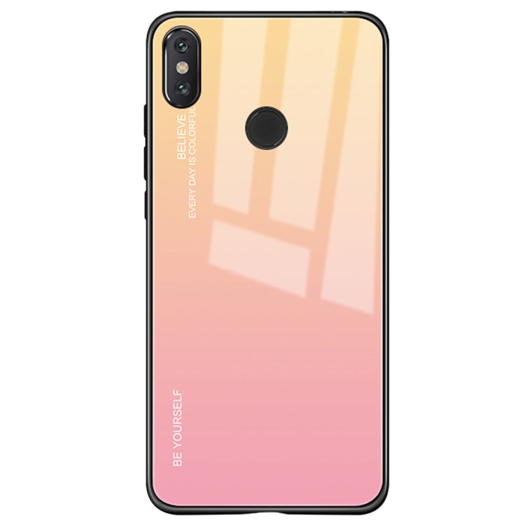 For Xiaomi Mi Mix Gradient Color Glass Case