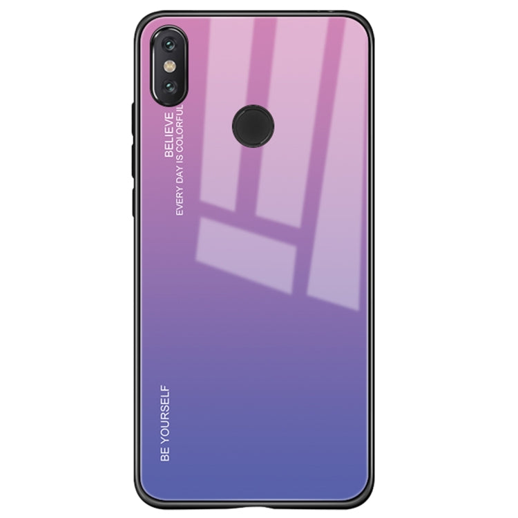 For Xiaomi Mi Mix Gradient Color Glass Case