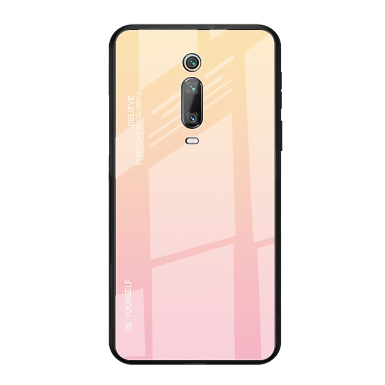 For Xiaomi Redmi K20 / K20 Pro / Mi 9T / Mi 9T Pro Gradient Color Glass Case