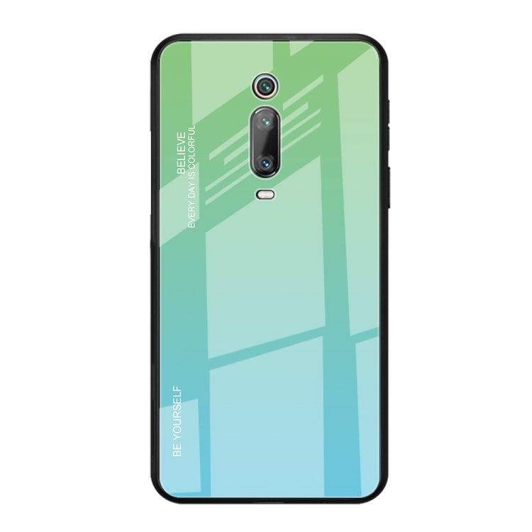 For Xiaomi Redmi K20 / K20 Pro / Mi 9T / Mi 9T Pro Gradient Color Glass Case