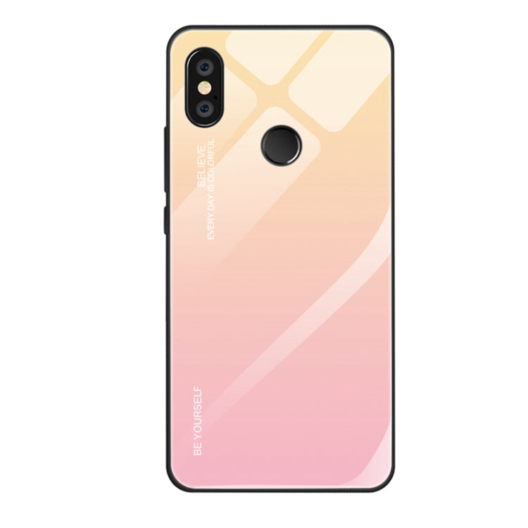 For Xiaomi Redmi Note 5 Pro Gradient Color Glass Case