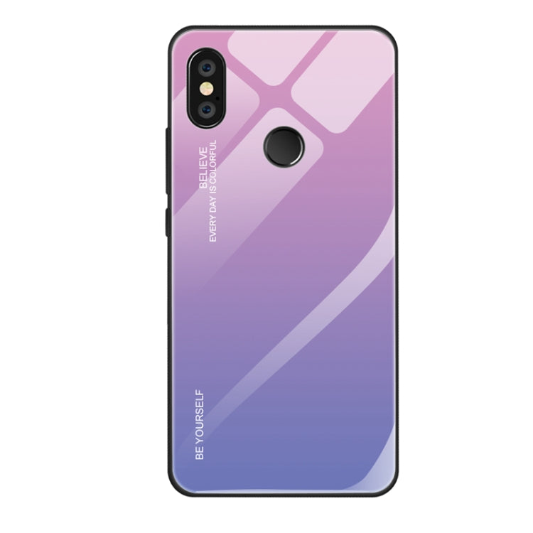 For Xiaomi Redmi Note 5 Pro Gradient Color Glass Case