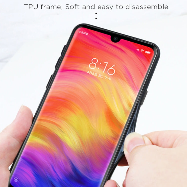 For Xiaomi Redmi Note 7 Gradient Color Glass Case