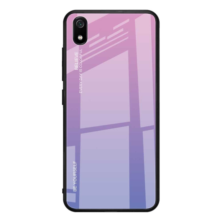 For Xiaomi Redmi 7A Gradient Color Glass Case