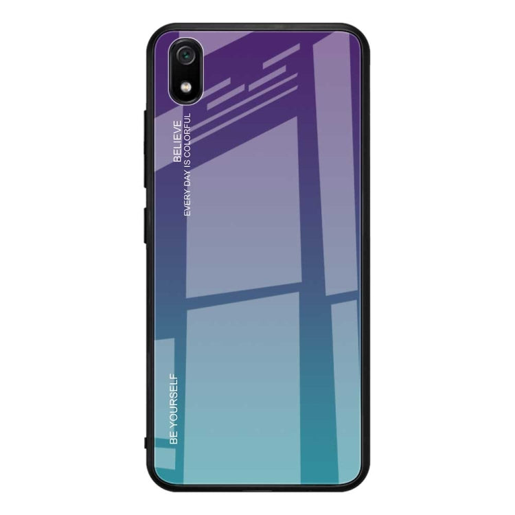 For Xiaomi Redmi 7A Gradient Color Glass Case